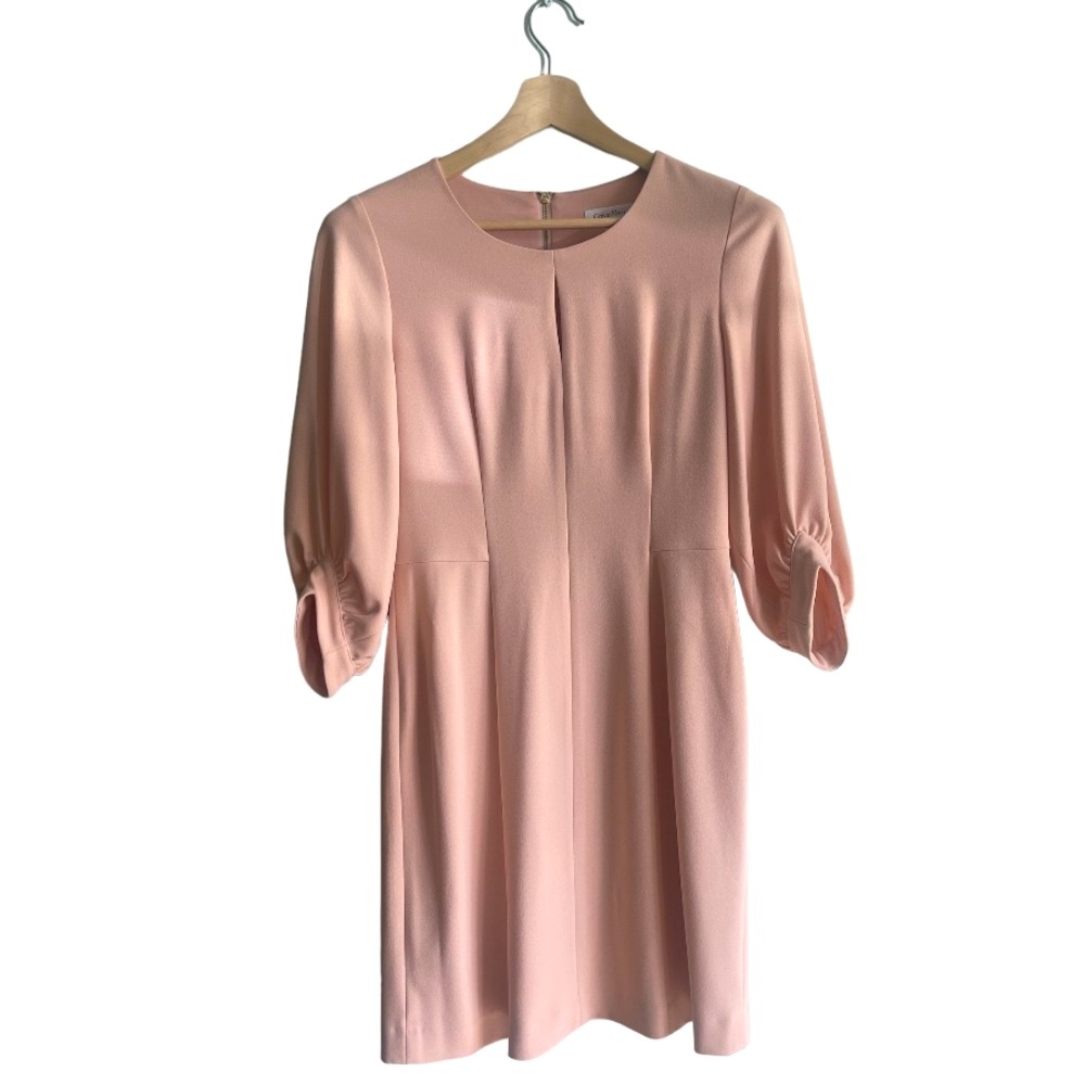 Calvin Klein Size 6 Peach - Vintage Pink Dress
